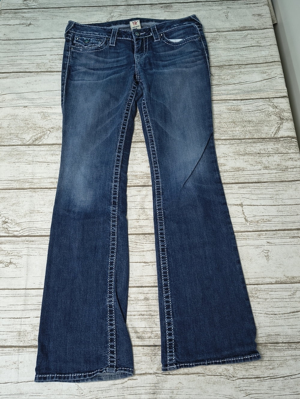 True Religion Ultra Low Rise Y2K Jeans Women Size 30